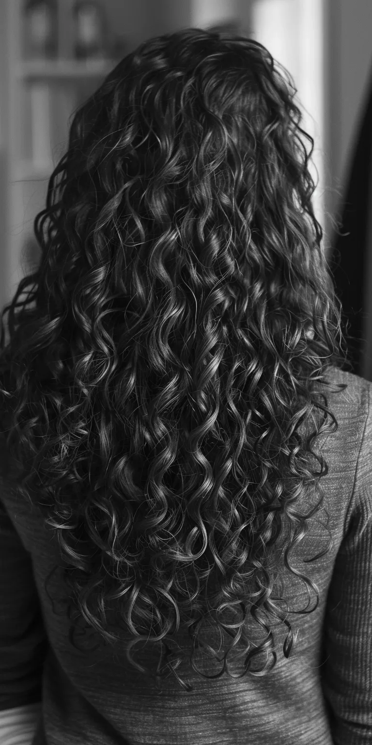 haircuts for long curly hair Ringlets, Curly hair, Digital perm, Hair crimping, Layered