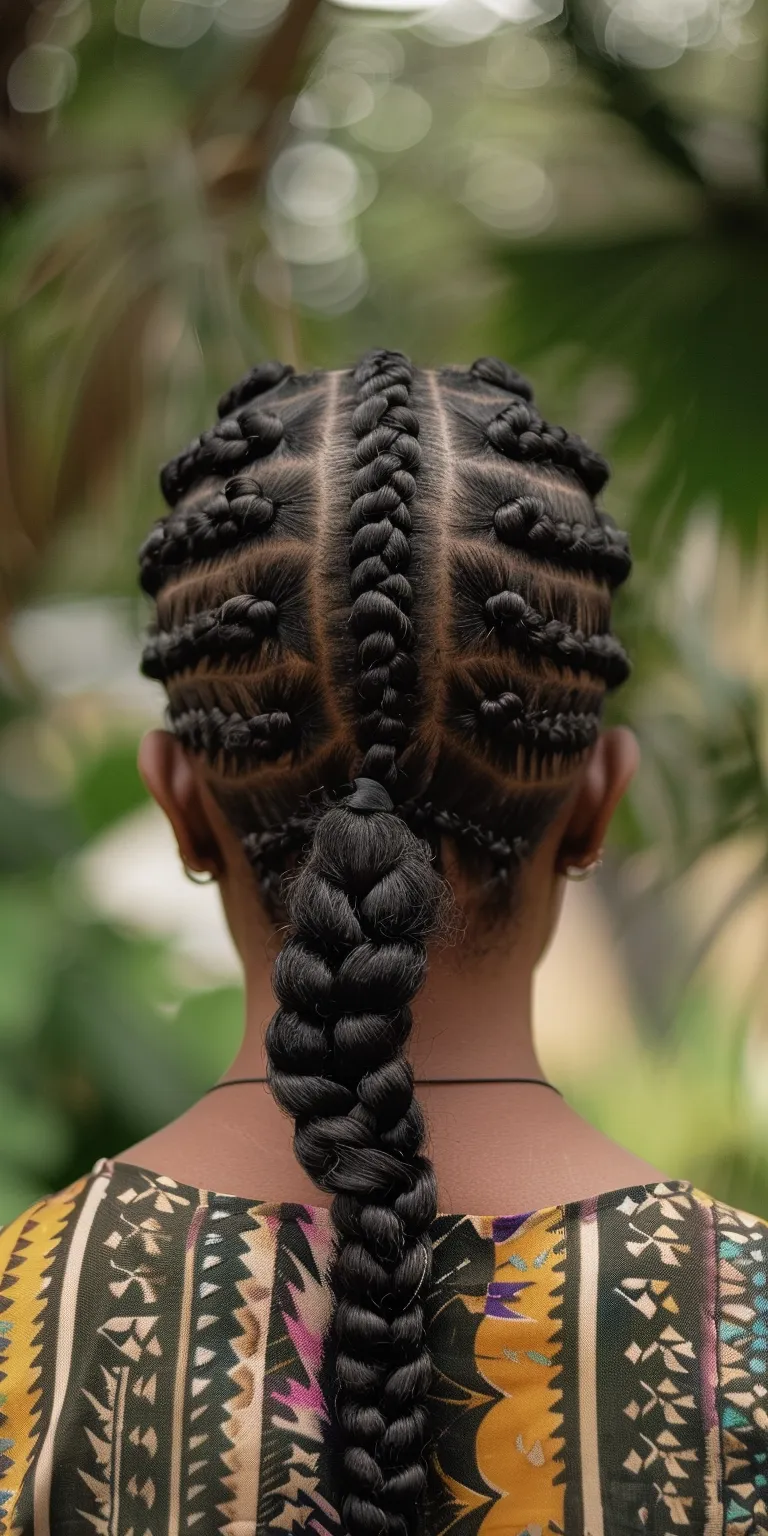 cornrow hairstyles for ladies Hair twists, Cornrows, Waterfall braids, French twist, Boho braids