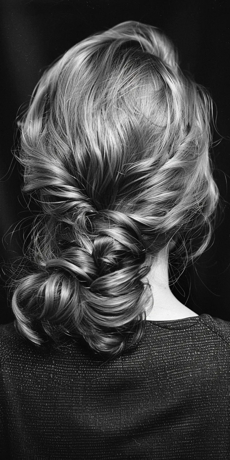 popular hairstyles Chignon, French braid, Updo, Milkmaid twist