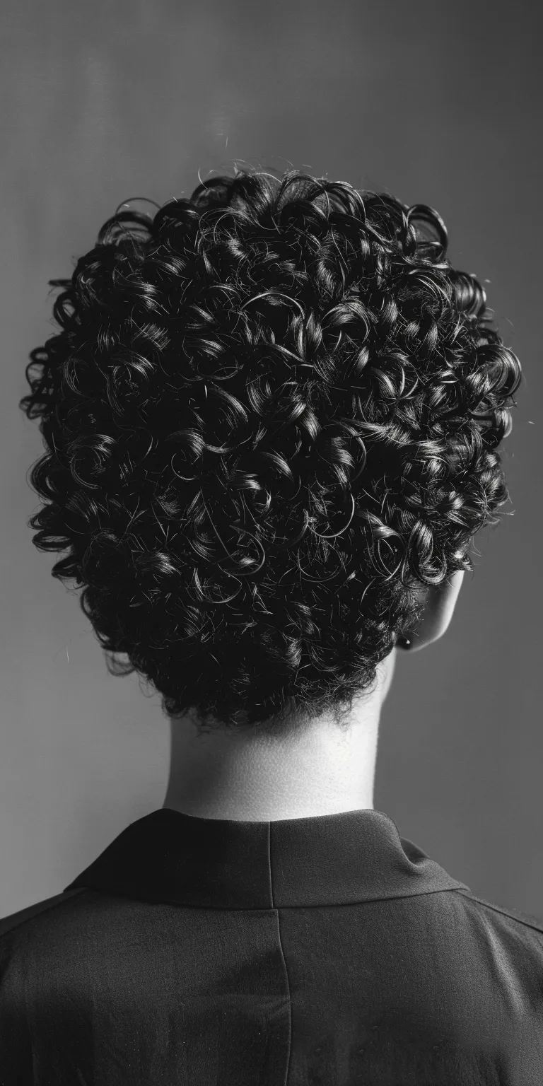 short curly hair styles Digital perm, Jheri curl, Ringlets, Kinky hair, Finger wave