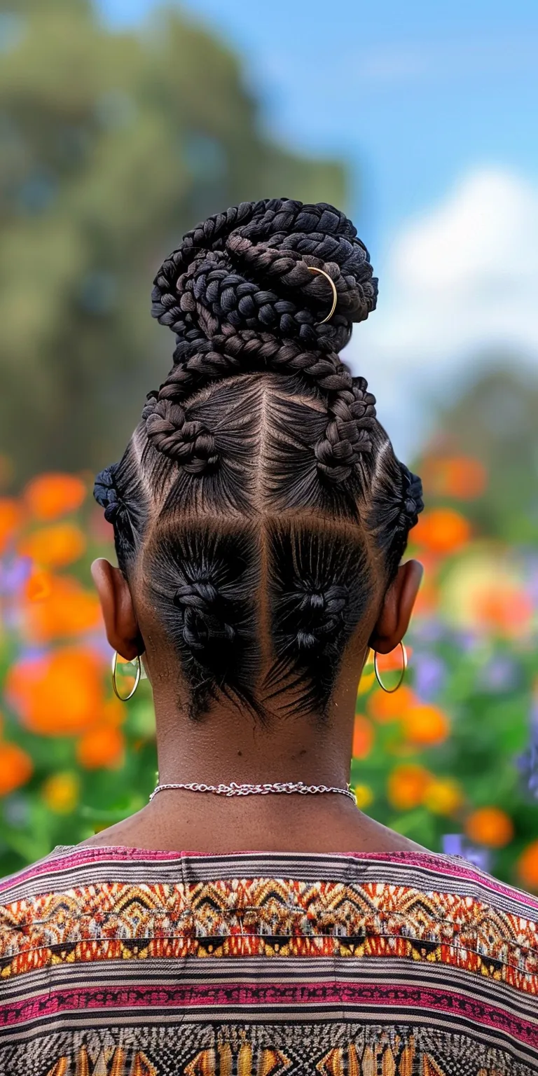 corn row styles Hair twists, Waterfall braids, Boho French twist, Cornrows