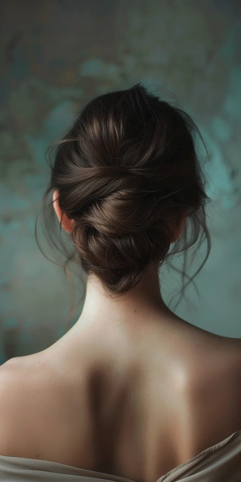 hair bun styles Chignon, Updo, Ballerina bun, French braid, twist