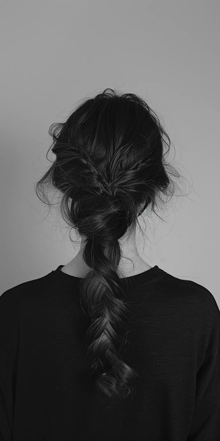 hair styles list French braid, Braid, Chignon, Updo, Waterfall braids