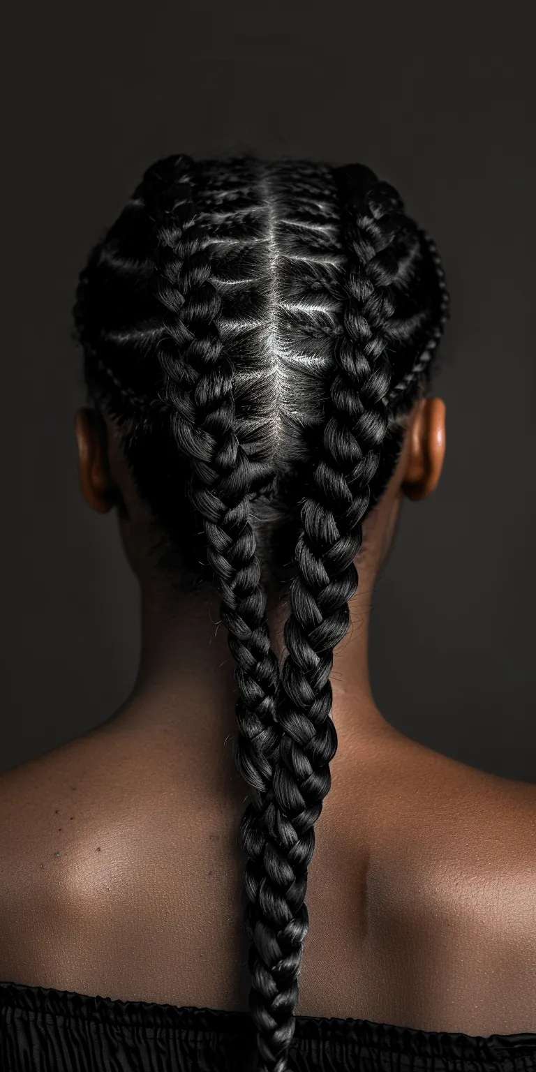 black people hairstyles Waterfall braids, Hair twists, Braid, French braid, twist