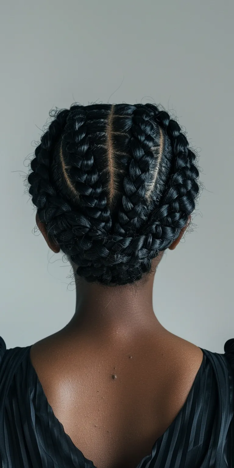 black natural hairstyles Waterfall braids, Hair twists, French twist, braid, Braid