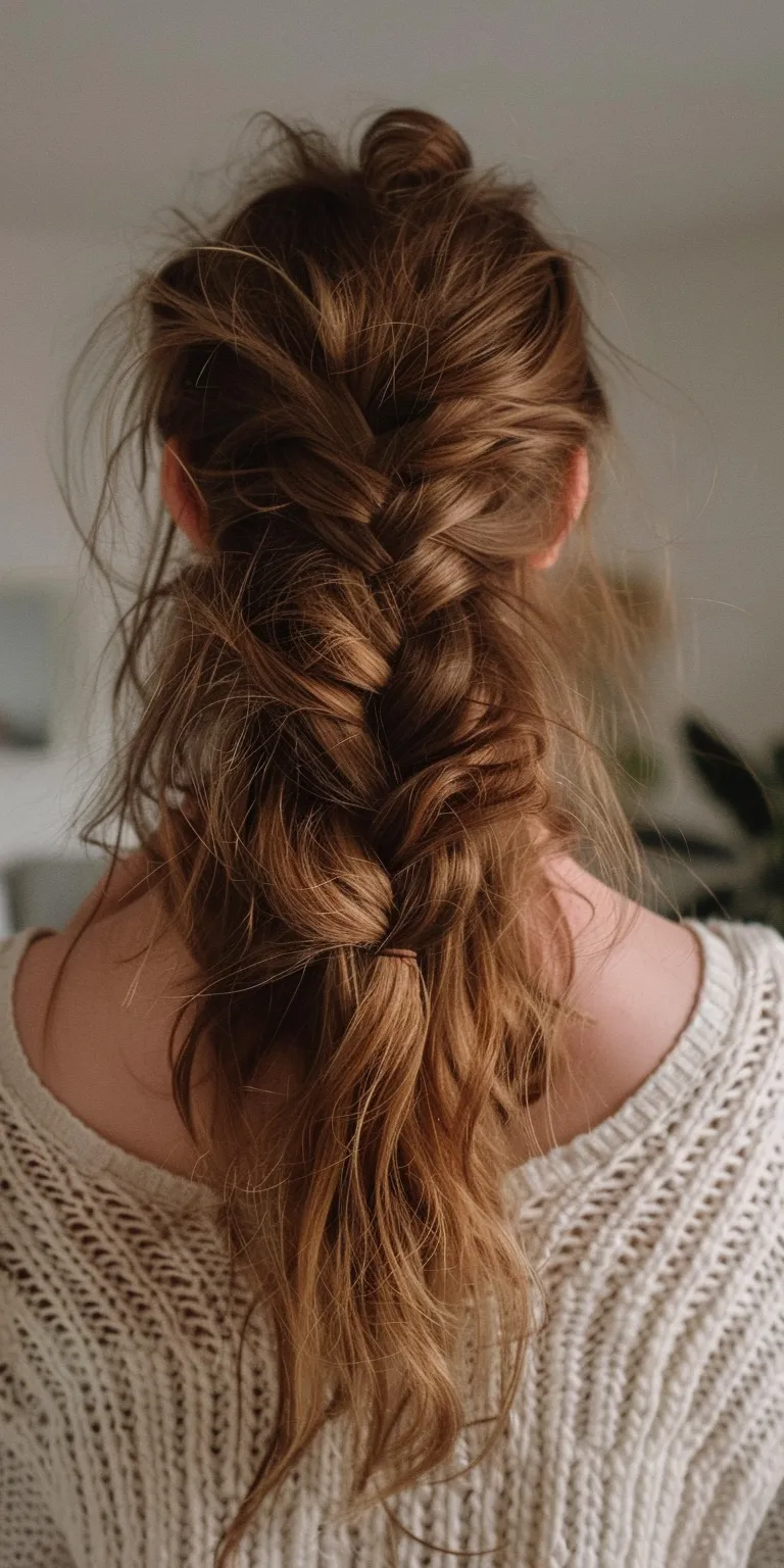 boho hairstyles Braid, French braid, Waterfall braids, Boho Milkmaid braid