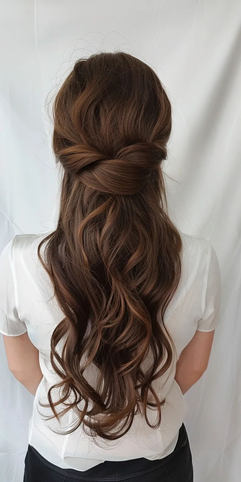 classy hairstyles Waterfall braids, French braid, Braid, Updo, Milkmaid braid