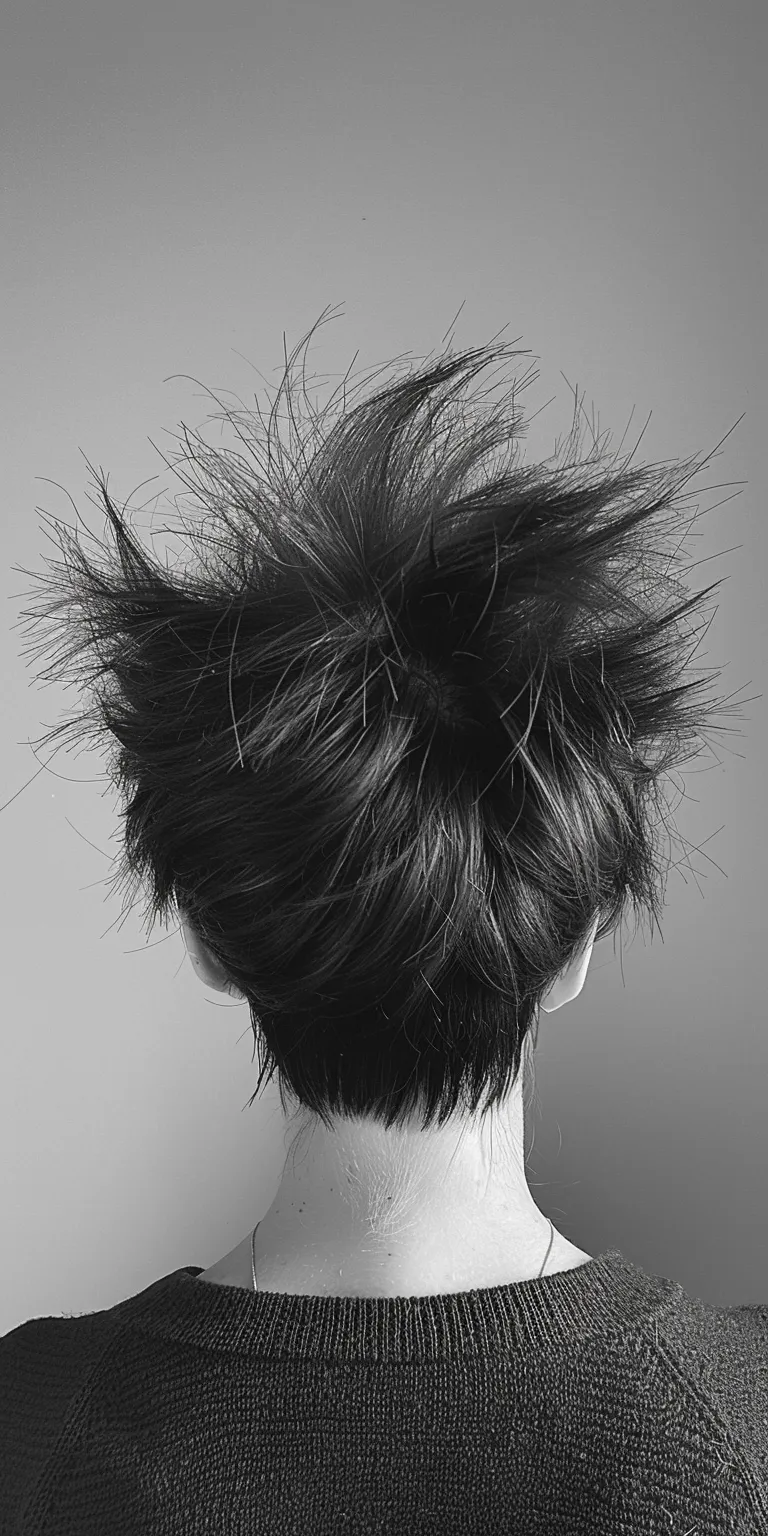 spiky hairstyle Bouffant, Asymmetric cut, Feathered hair, Pompadour, Japanese women's hairstyles