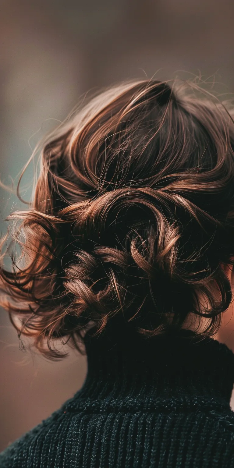 list of hair styles Ringlets, Layered hair, Chignon, Updo, Milkmaid braid