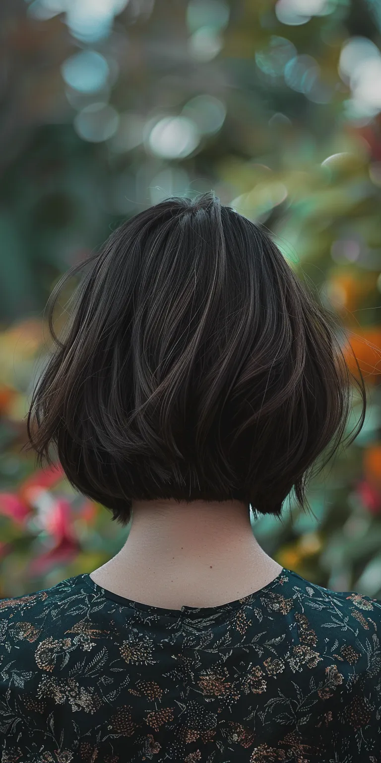 short layered haircuts Butterfly haircut, Asymmetric cut, Bob Short brush Pixie cut