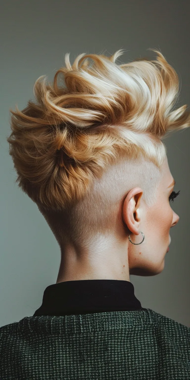 mohawk hairstyle Mohawk, Pompadour, Asymmetric cut, Butterfly haircut, Short brush cut