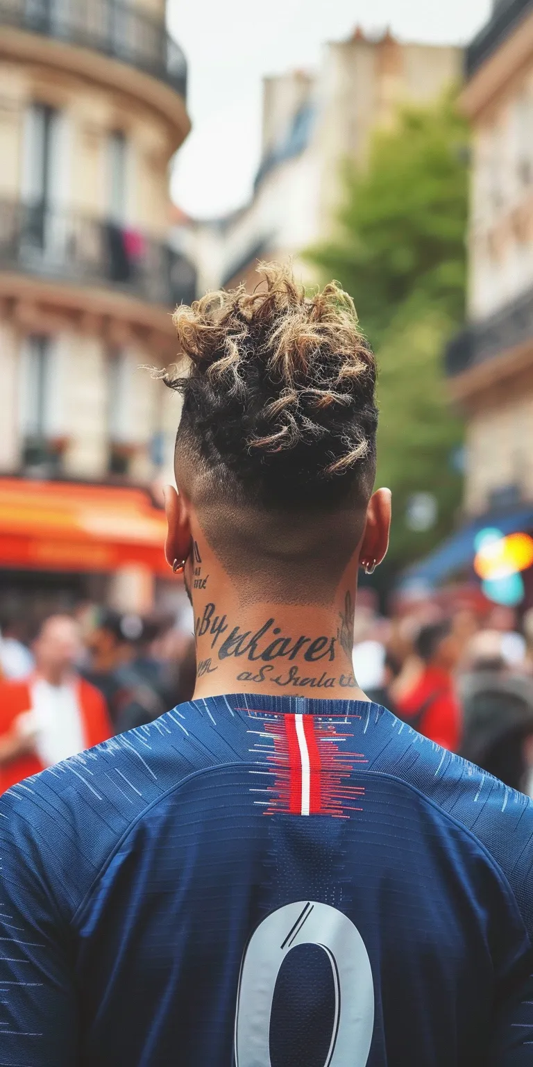 neymar hairstyle Pompadour, Mohawk, French twist, Chignon, Butterfly haircut