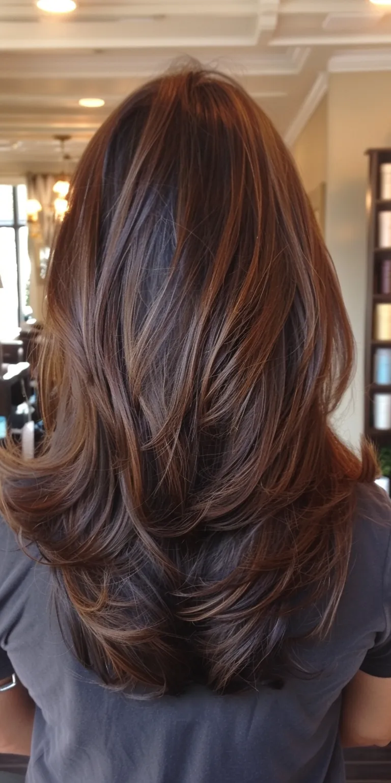 shoulder length haircuts with layers Digital perm, Layered hair, Asymmetric cut, Professional Short brush cut