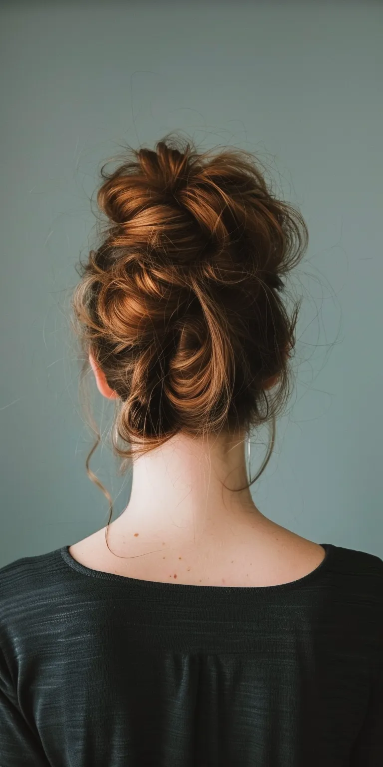 hair up hairstyles Updo, Ballerina bun, Chignon, Milkmaid braid, French twist