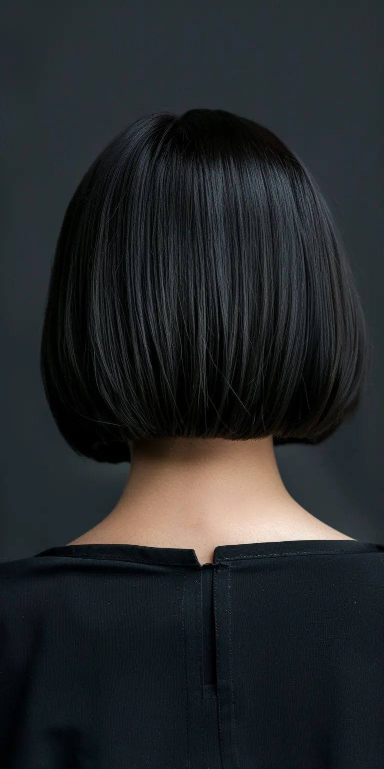 bob style haircuts Asymmetric cut, Bob Japanese women's hairstyles, Tonsure, Hime cut