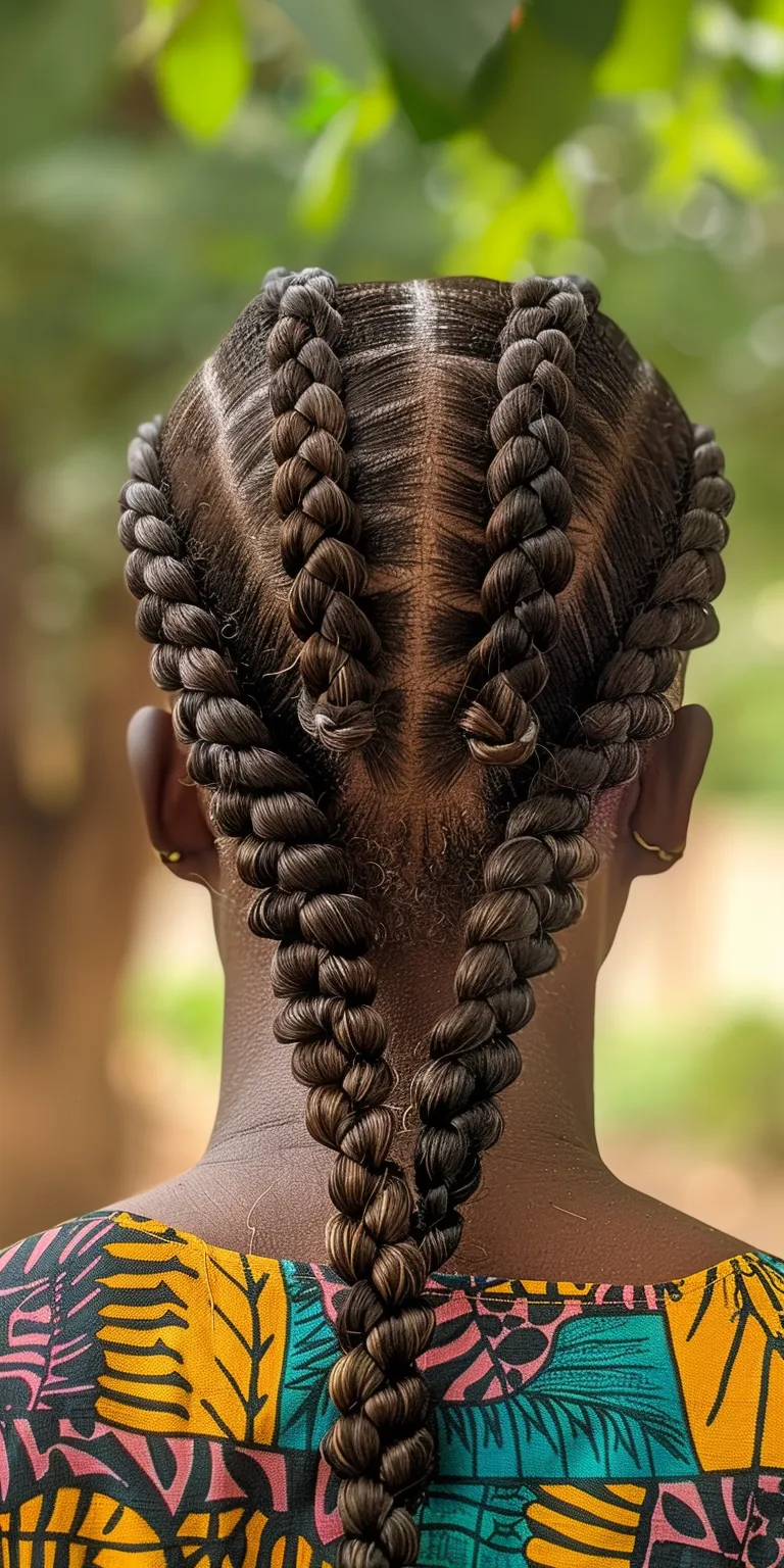 braids with fade Hair twists, Cornrows, Waterfall braids, Boho Historical Christian hairstyles