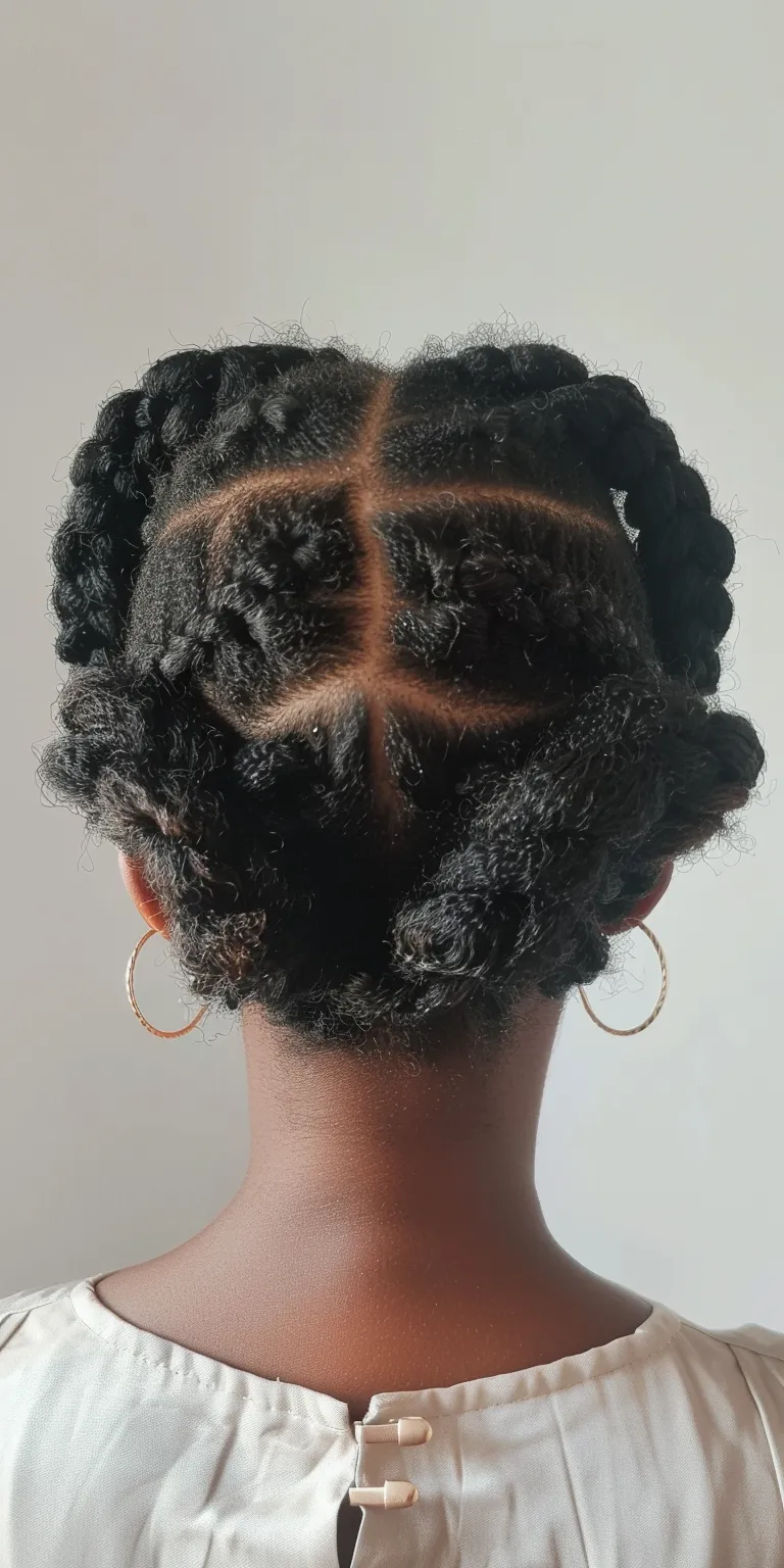 braid out French twist, Hair twists, Historical Christian hairstyles, Finger wave, Asymmetric cut