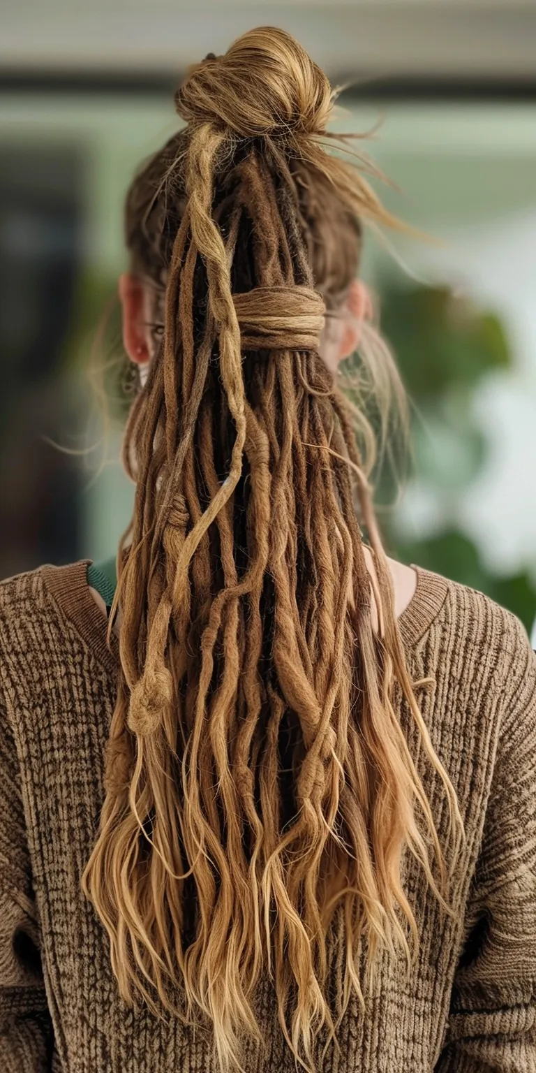 dreadlocks styles Dreadlocks, Hair twists, Boho braids, crimping, Waterfall braids