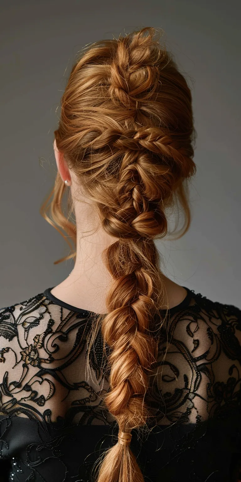 french braid hairstyles French braid, Waterfall braids, Braid, Milkmaid Boho braids