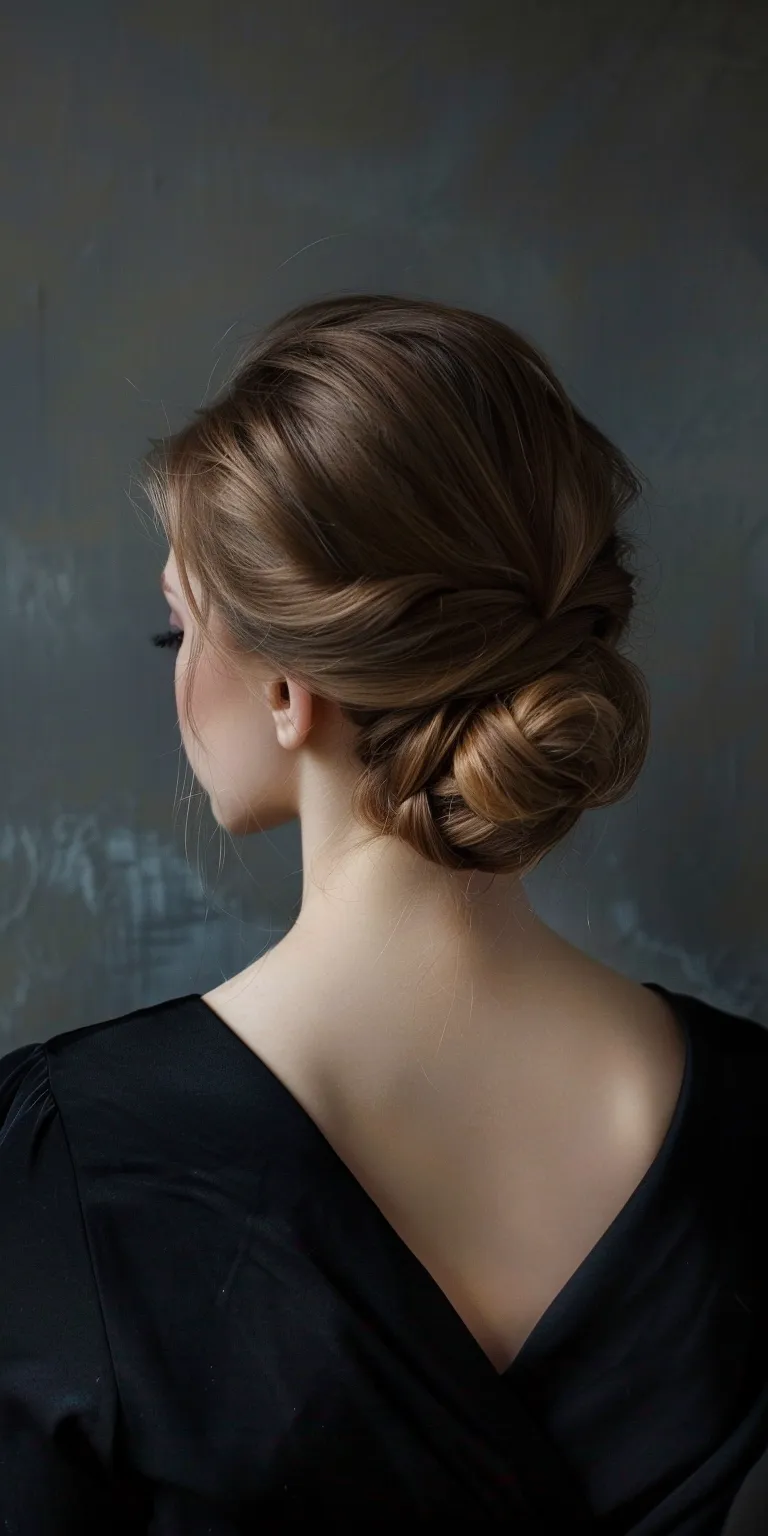 cute updos Chignon, Updo, Milkmaid braid, French twist, braid