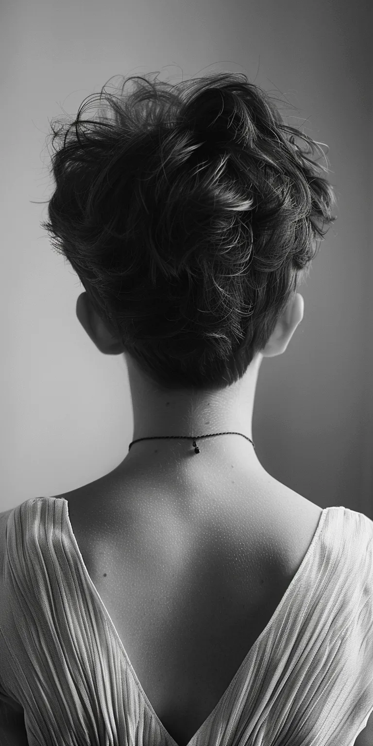 pixie hair styles Chignon, Updo, Milkmaid braid, French twist, Ballerina bun