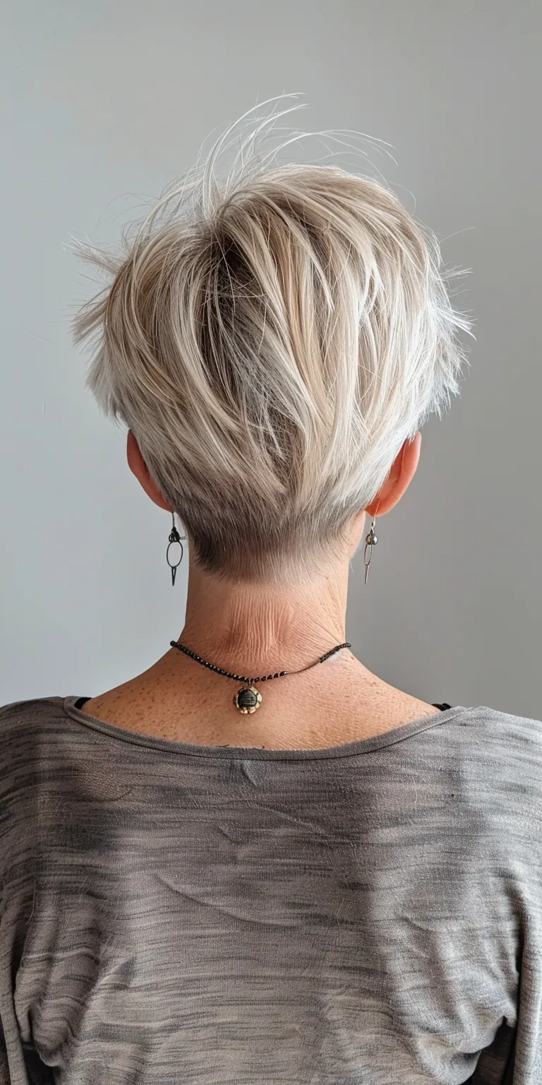 undercut hairstyles women Asymmetric cut, Short brush Pixie Butterfly haircut, Layered hair