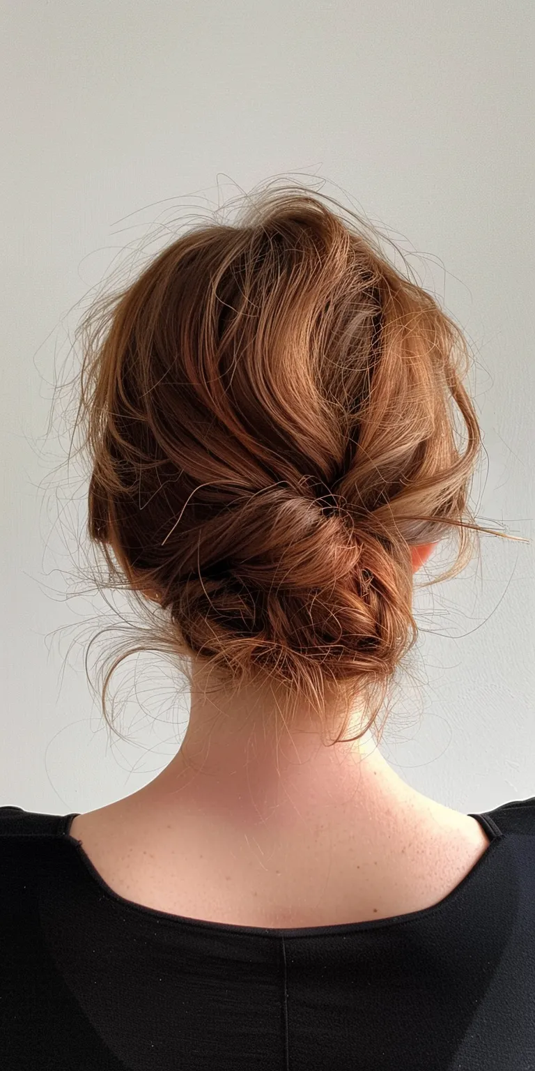 formal hair styles Chignon, Updo, French twist, Milkmaid braid, Ballerina bun