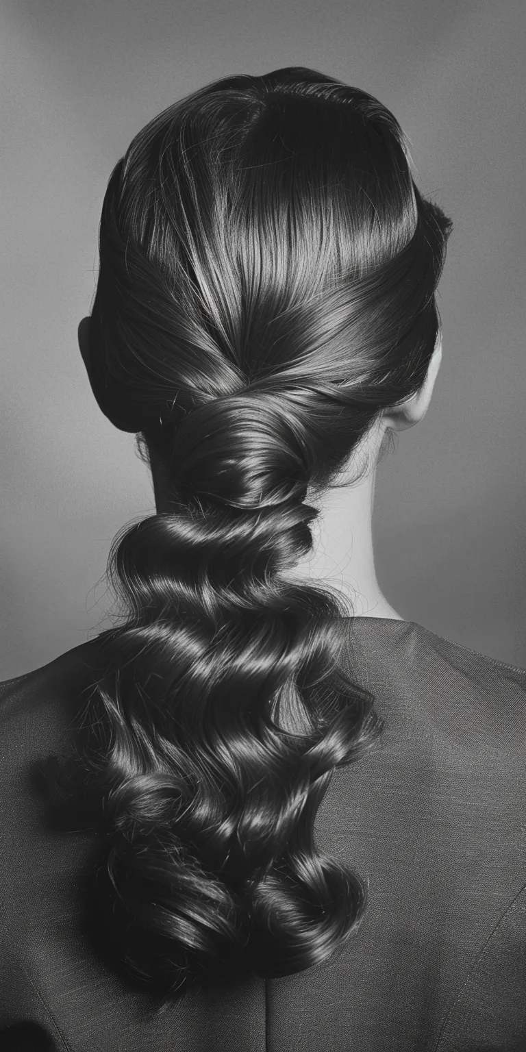 1930s hairstyles Chignon, French braid, twist, Waterfall braids, Braid