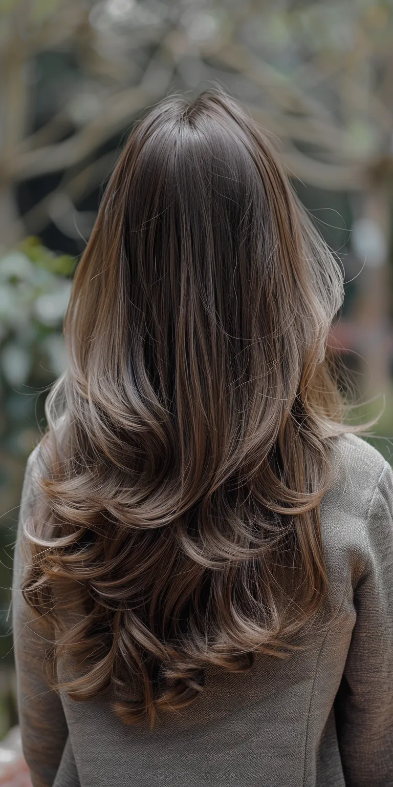 long layered haircuts Layered hair, Ringlets, Asymmetric cut, Feathered Long hair