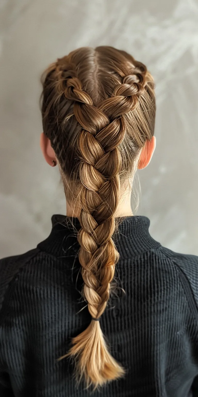 latest hair styles for ladies French braid, Waterfall braids, Braid, twist, Milkmaid braid