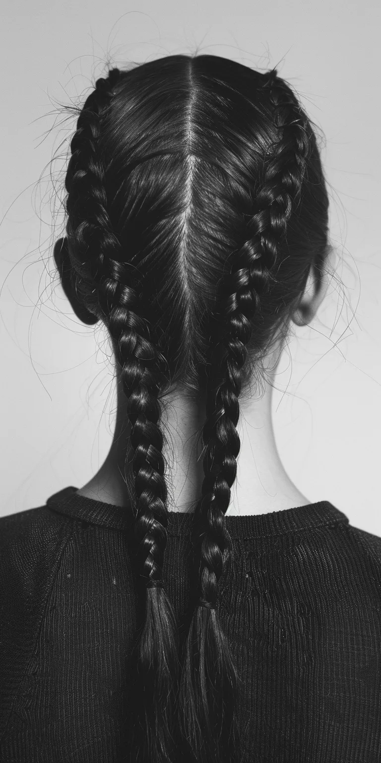 braids to the side French braid, Braid, Waterfall braids, Hair twists, Boho