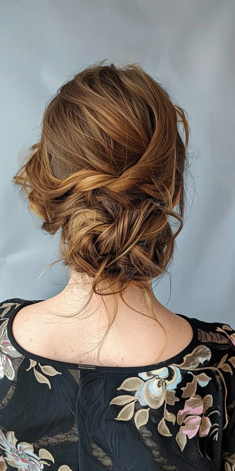 cute updo hairstyles Updo, French twist, Milkmaid braid, Chignon, braid