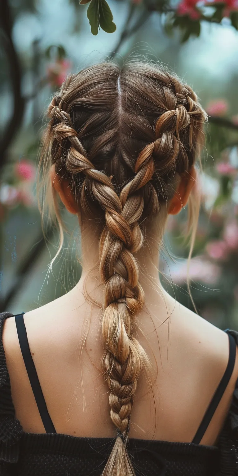 crown braid Boho braids, Braid, Waterfall French braid, Hair twists