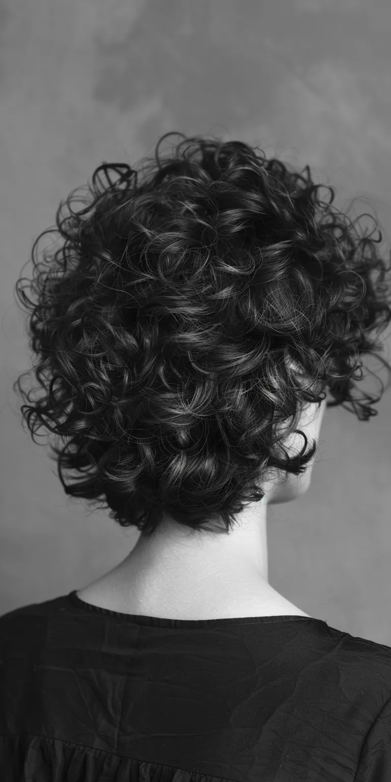 haircuts for naturally curly hair Digital perm, Asymmetric cut, Ringlets, Curly hair, Finger wave