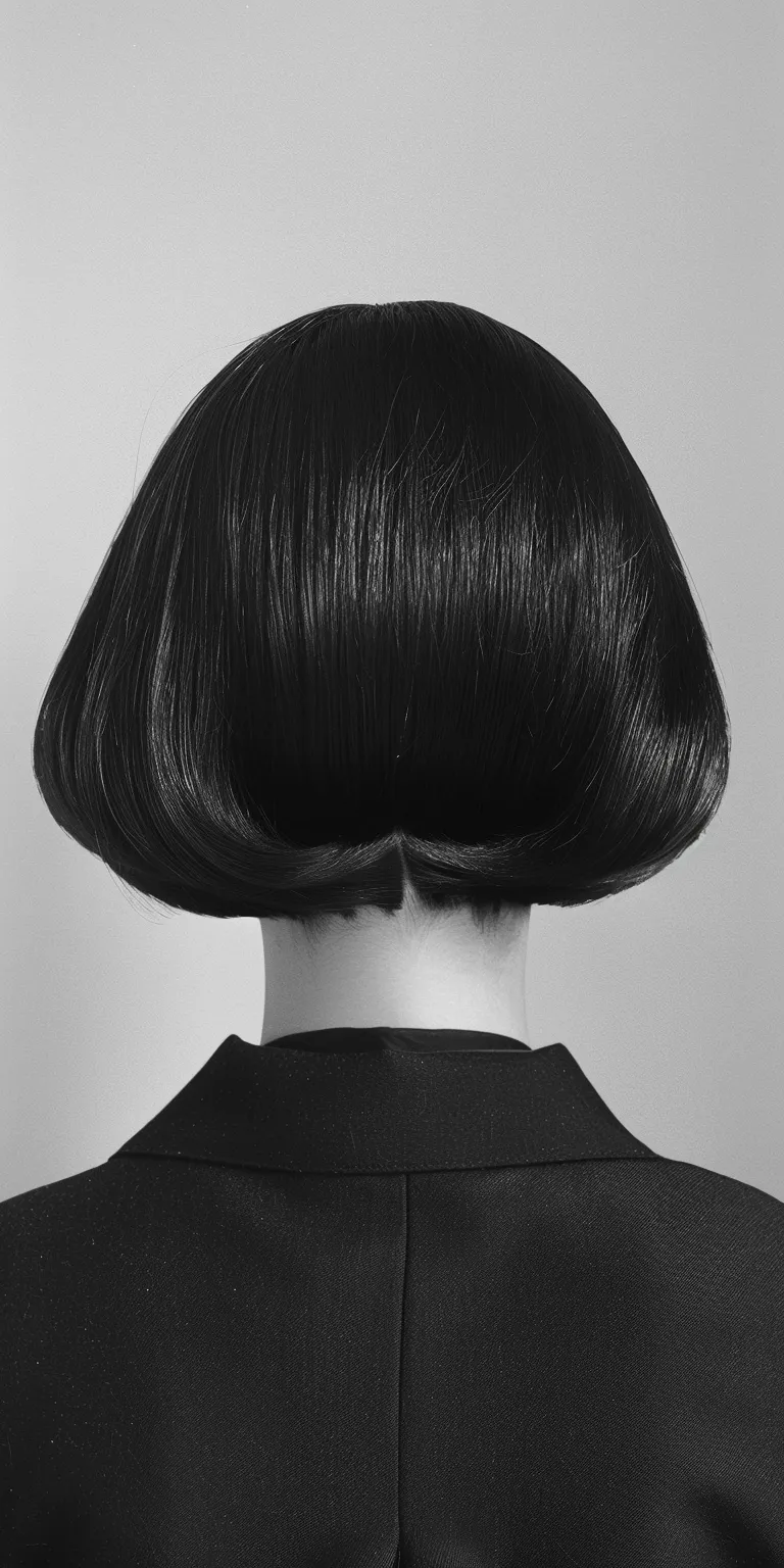 haircuts for oval faces Asymmetric cut, Chignon, Bouffant, Pompadour, Bob cut