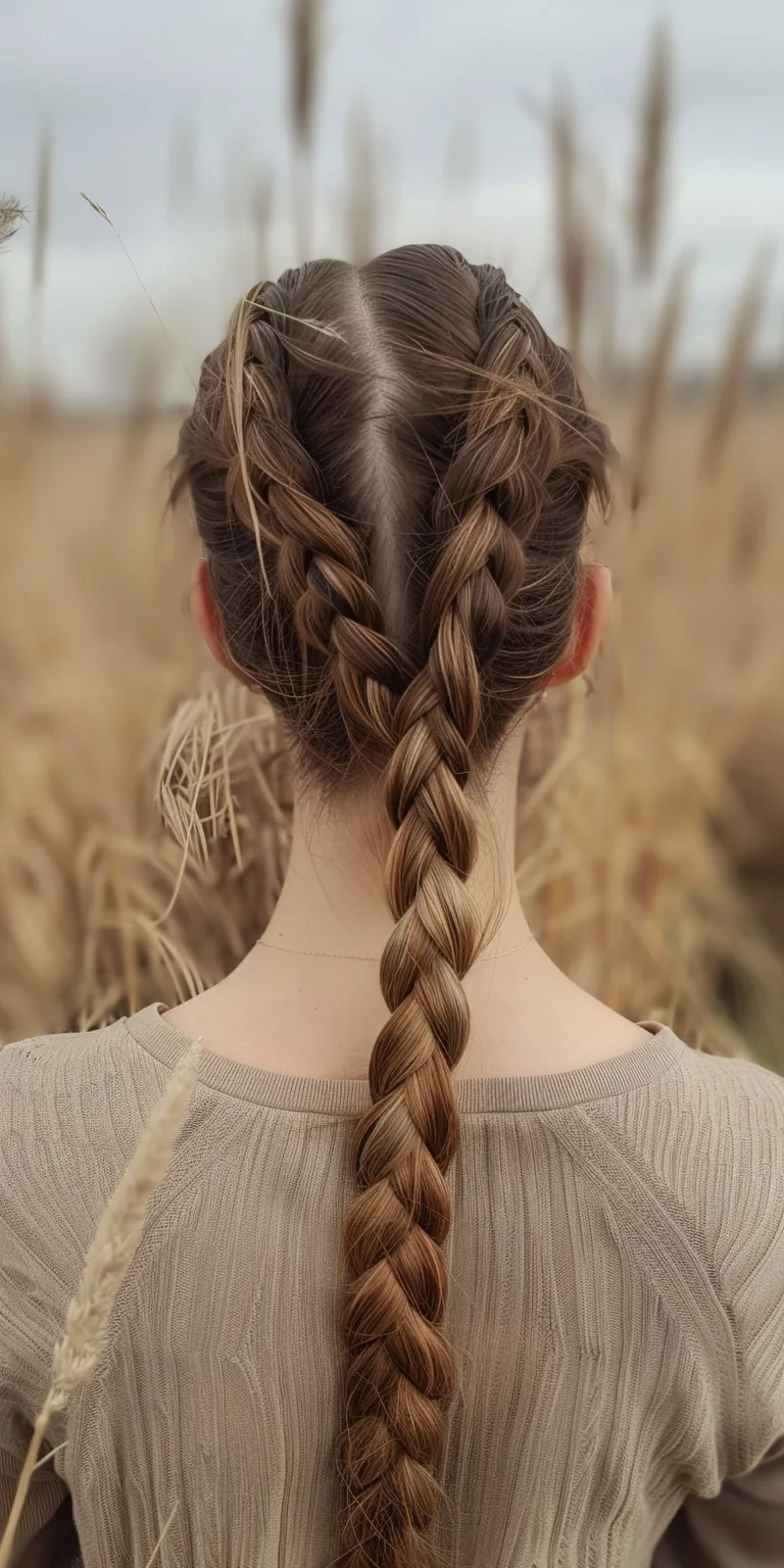 invisible braids Braid, Boho braids, Waterfall French braid, Milkmaid braid