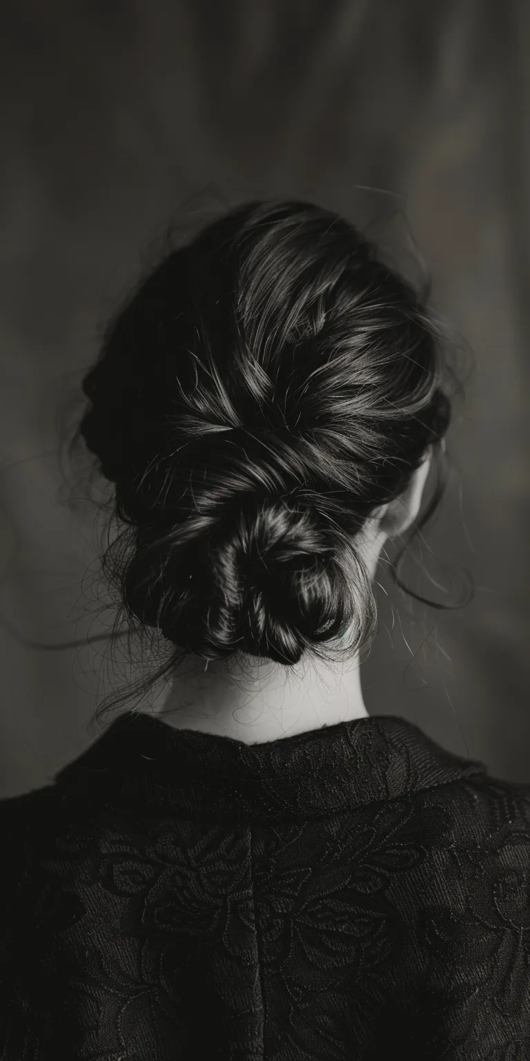 american crew pomade Chignon, Updo, French braid, Milkmaid twist