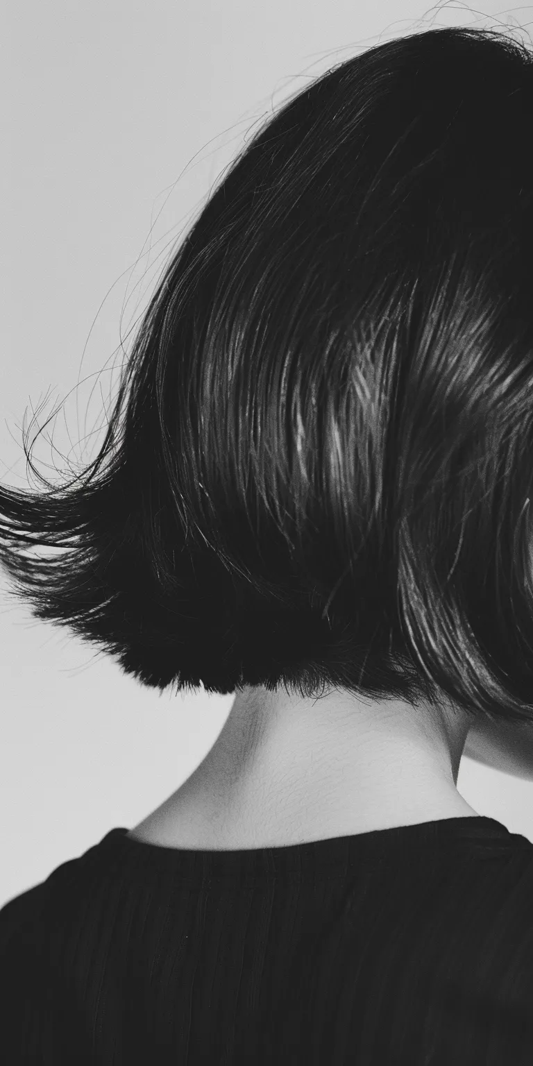 wispy bangs Asymmetric cut, Bob Chignon, Pixie Butterfly haircut