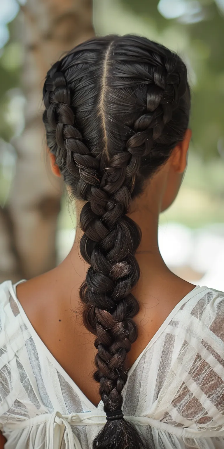 butterfly braids hairstyles Waterfall braids, French braid, Hair twists, Braid, Boho