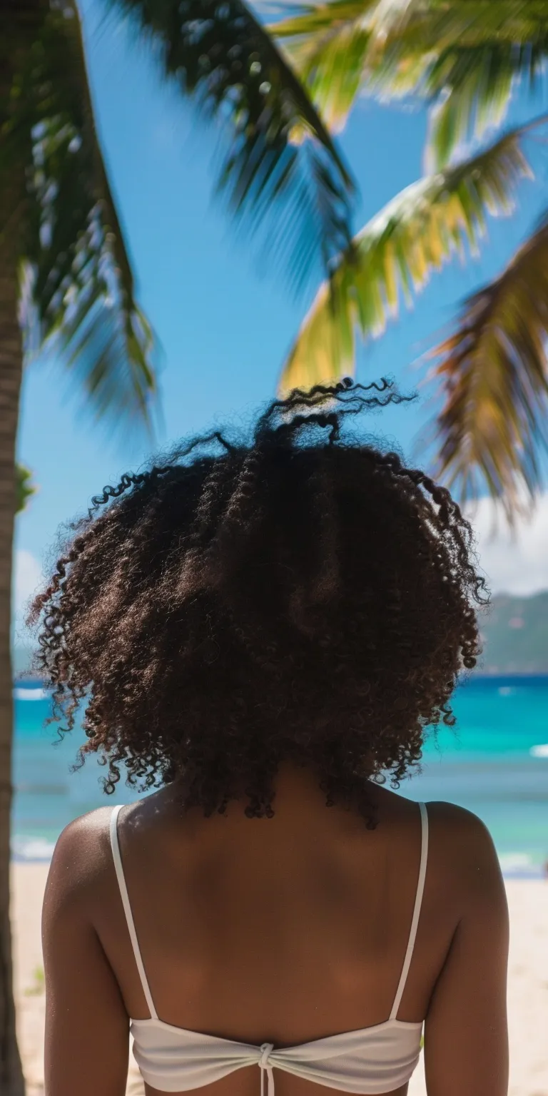 vacation hairstyles Crochet braids, Kinky hair, Digital perm, Hair twists, Afro puffs