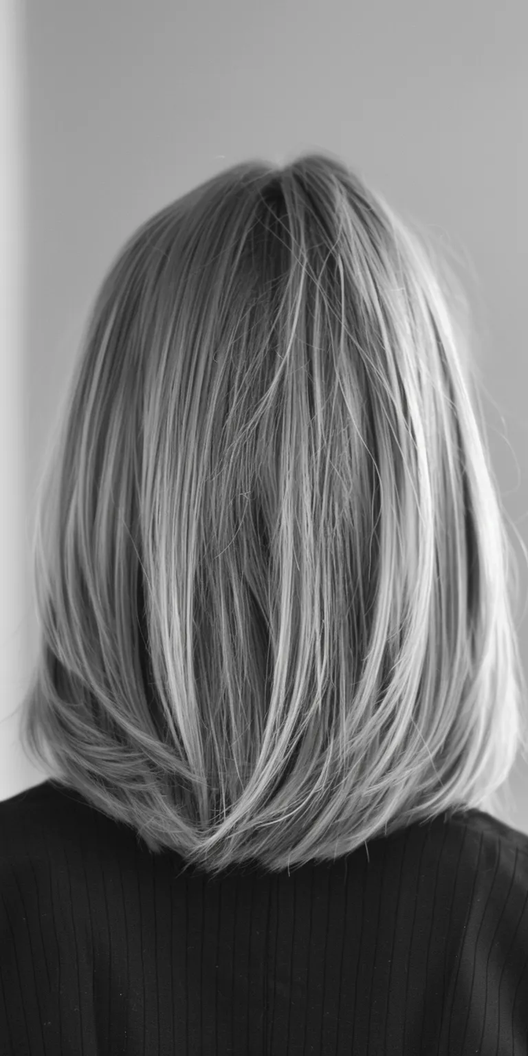 haircuts for fine straight hair Asymmetric cut, Layered hair, Bob Professional Stacked bob