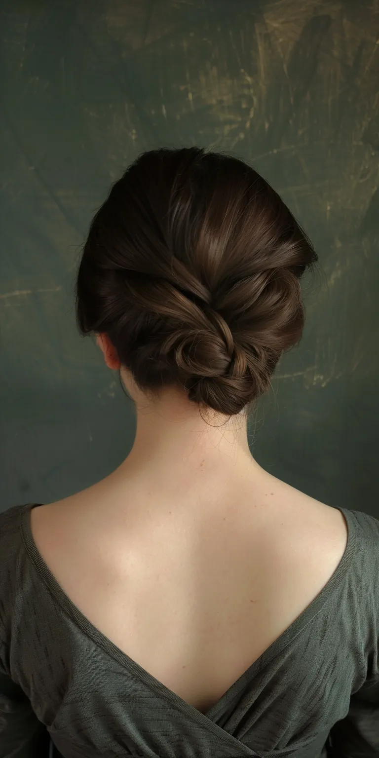 alt hairstyles Updo, Chignon, Milkmaid braid, French twist, braid