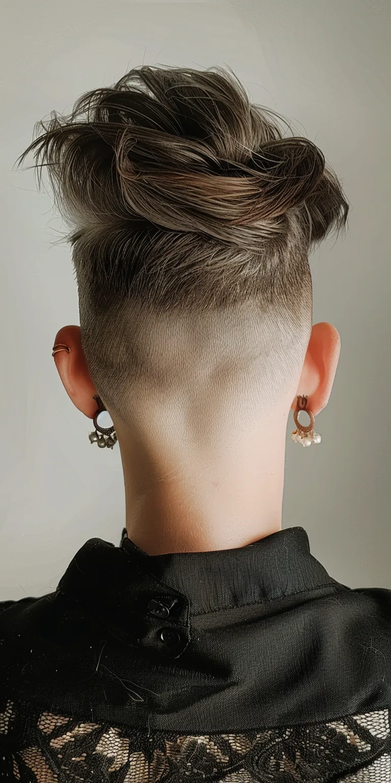 high fade hairstyle Asymmetric cut, Pompadour, Butterfly haircut, Short back and sides, Mohawk