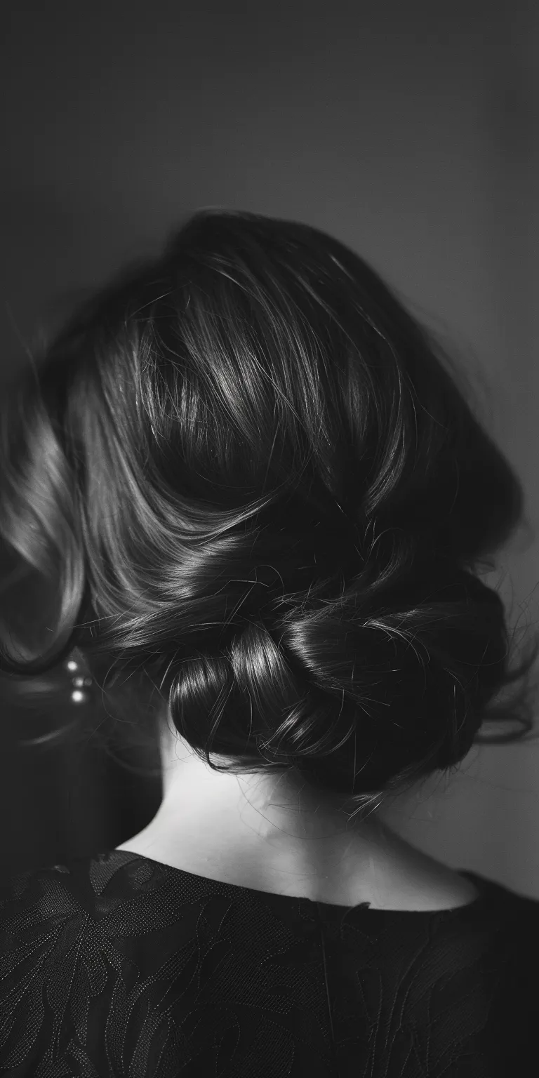 different types of hair styles Chignon, Updo, Milkmaid braid, Finger wave, Ringlets