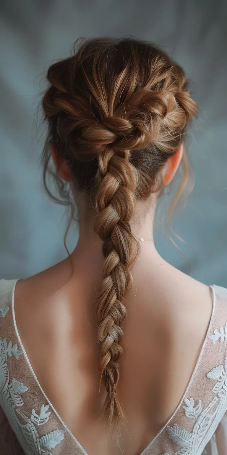 front braid hairstyle Waterfall braids, French braid, Braid, Boho Milkmaid