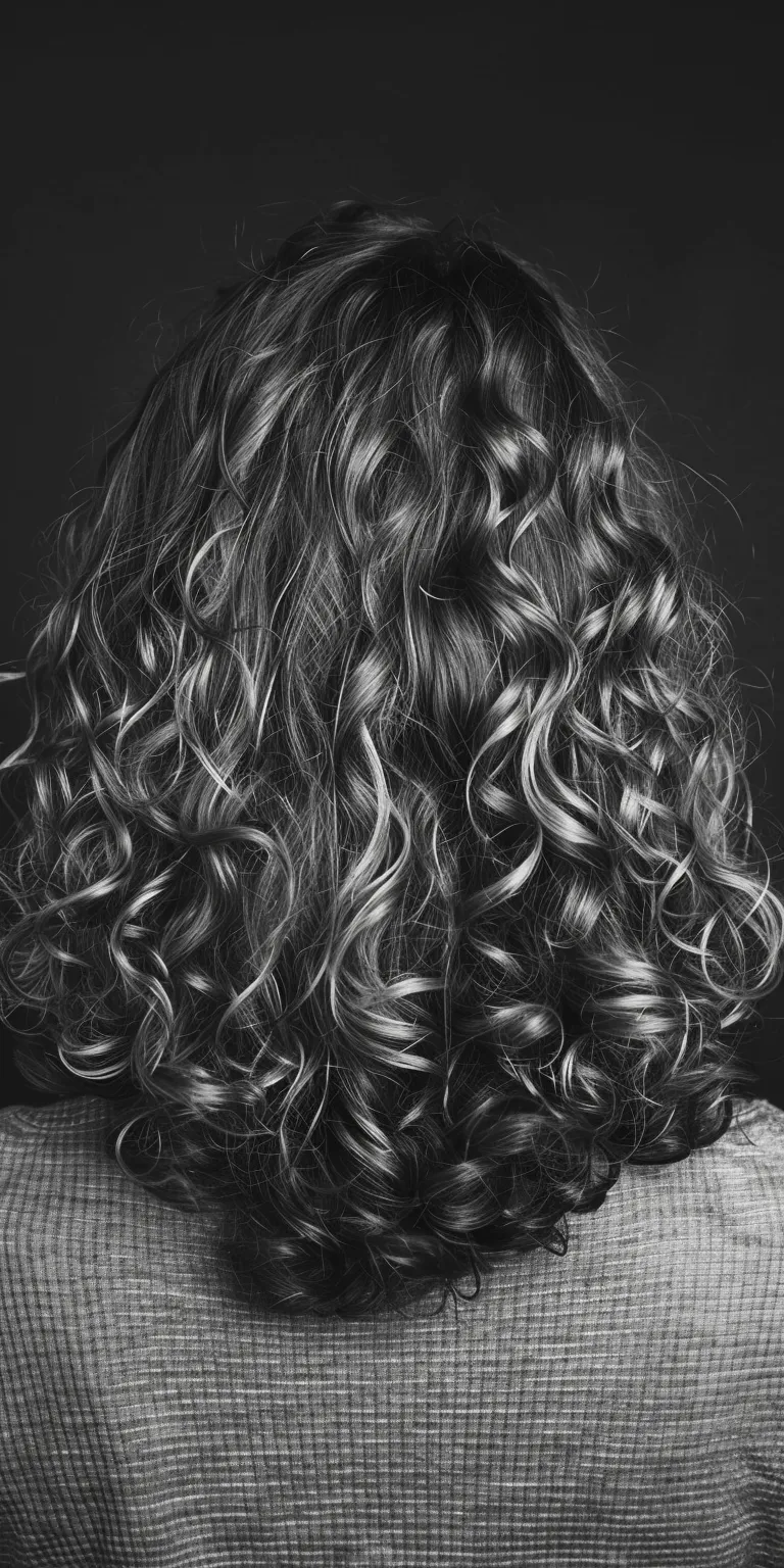 types of haircuts female Ringlets, Curly hair, Digital perm, Layered Kiss curl