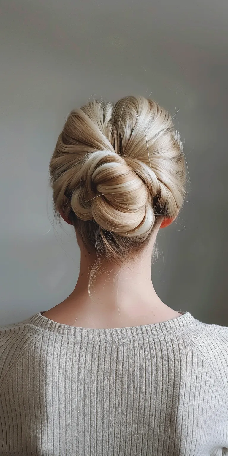 pomade hair Updo, Ballerina bun, Chignon, French twist, Milkmaid braid