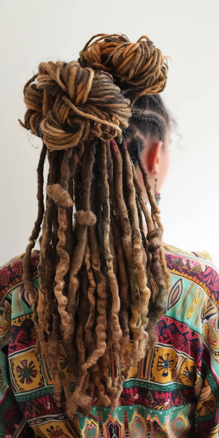 dreads hairstyles for ladies Dreadlocks, Hair twists, Crochet braids, Layered hair, Boho braids