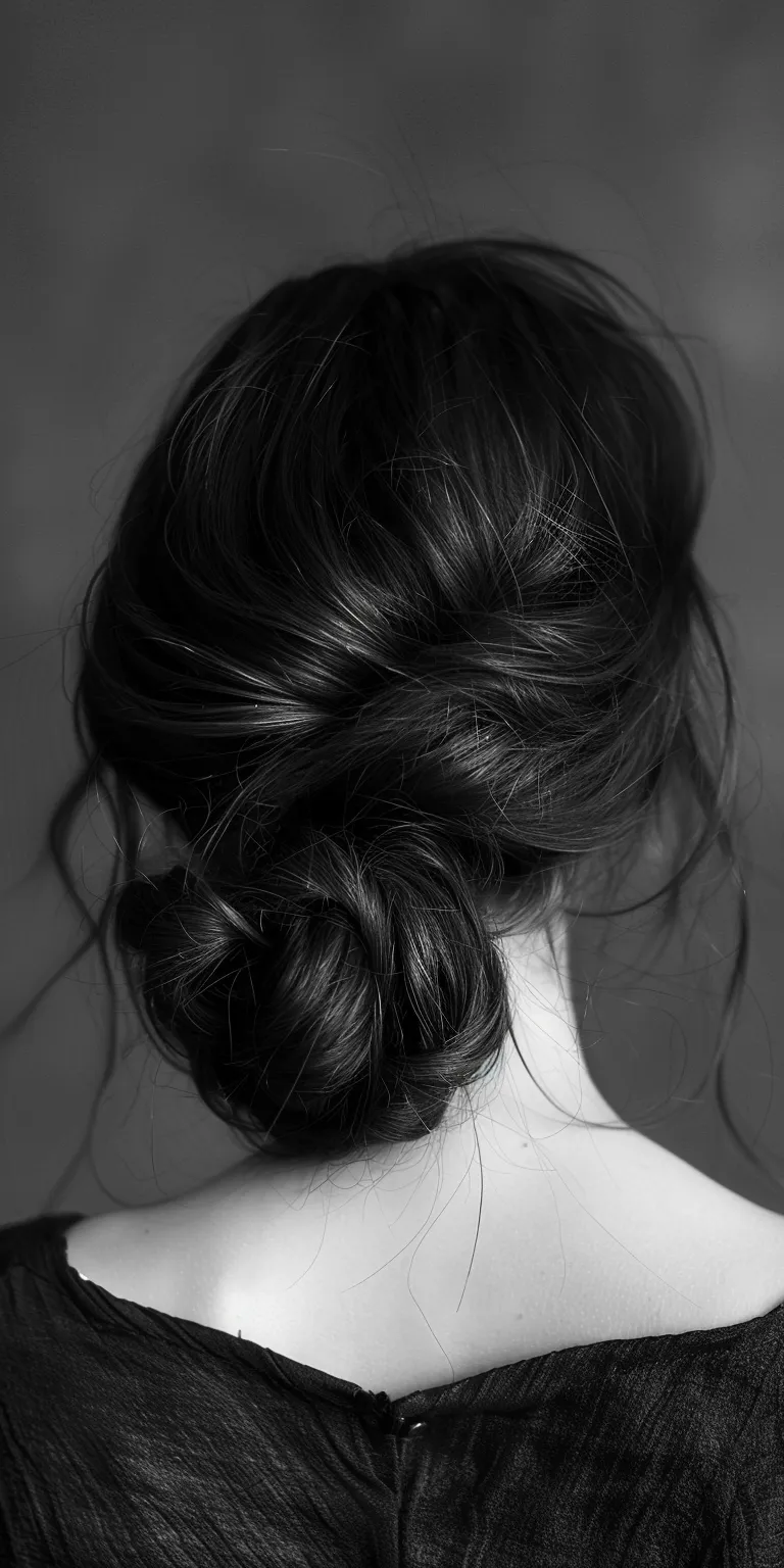 hair styles list Chignon, Updo, Milkmaid braid, French twist