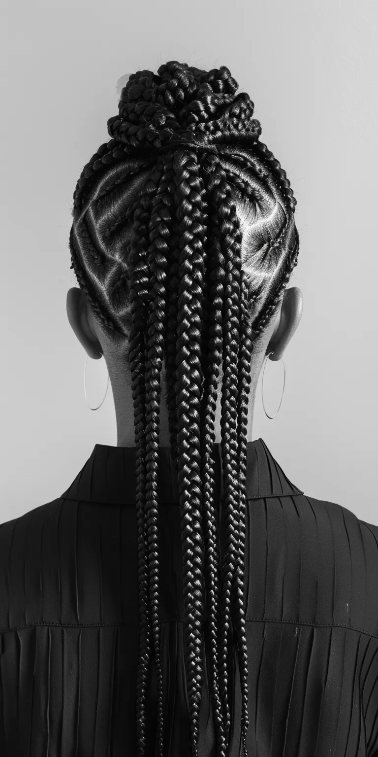 micro box braids Hair twists, Cornrows, Crochet braids, Waterfall French twist